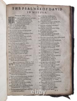 The HOLY BIBLE King James Authorized Version 1648 / English Civil War Era
