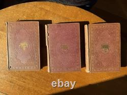 The History of the Civil War in America by Benson J Lossing 3 Volume Set
