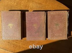 The History of the Civil War in America by Benson J Lossing 3 Volume Set