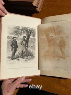 The History of the Civil War in America by Benson J Lossing 3 Volume Set