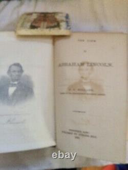 The Life Of Abraham Lincoln, J. G. Holland 1866, Civil War, Americana