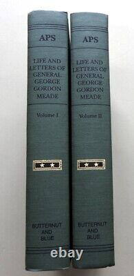 The Life and Letters of General George Gordon Meade, 2 Volumes Reprint Civil War