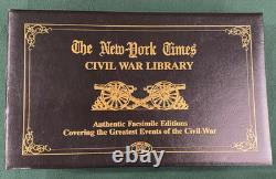 The New York Times Civil War Collector's Facsimile Edition Willibee And Ward