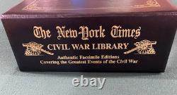 The New York Times Civil War Collector's Facsimile Edition Willibee And Ward