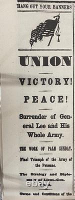 The New York Times Civil War Collector's Facsimile Edition Willibee And Ward