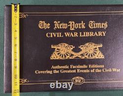The New York Times Civil War Collector's Facsimile Edition Willibee And Ward