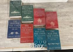 The Ordeal of the Union Allan Nevins COMPLETE 8 Volume Set Civil War Scribners