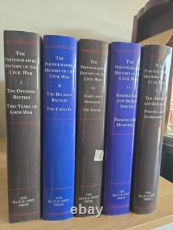 The Photgraphic History of the Civil War Set 1-5 With Box