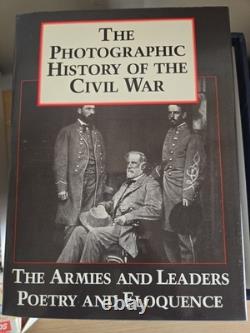 The Photgraphic History of the Civil War Set 1-5 With Box