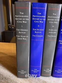The Photographic History of the Civil War Complete Set 10 Volumes, Five 5 Books