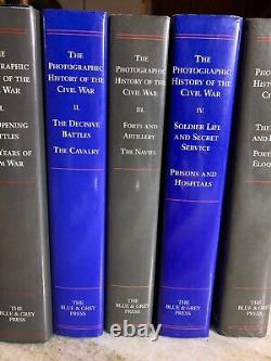 The Photographic History of the Civil War Complete Set 10 Volumes, Five 5 Books