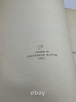 The Rise and Fall of the Confederate Government by Jefferson Davis, 1st ed, 1881