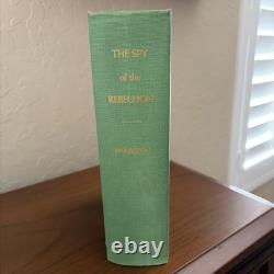 The Spy of the Rebellion Allan Pinkerton Civil War History 1883 First Ed Rebound