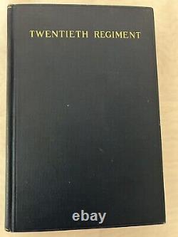 The Twentieth Regiment of Massachusetts Volunteer Infantry, Civil War, 1st ed