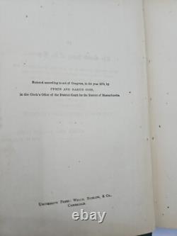 The Veteran of the Grand Army by the Brothers Cobb Rare 1870 Novel