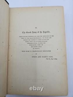 The Veteran of the Grand Army by the Brothers Cobb Rare 1870 Novel