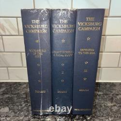 The Vicksburg Campaign By Ed Bearss 2/3 Brand New Complete Set CIVIL War