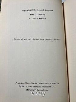 They Met at Gettysburg Edward Stackpole 1st Ed. Signed 1956 Leather Civil War