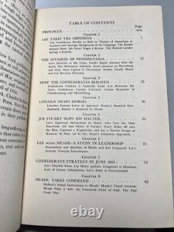 They Met at Gettysburg Edward Stackpole 1st Ed. Signed 1956 Leather Civil War