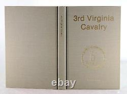 Thomas Nanzig 1989 3rd Virginia Cavalry Civil War Regimental History Series HC