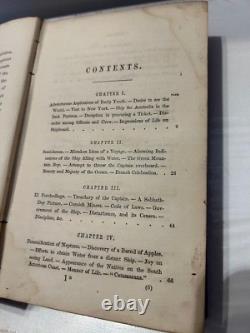 Three Years Wanderings of a Connecticut Yankee C M Welles 1861 Antique Rare HC