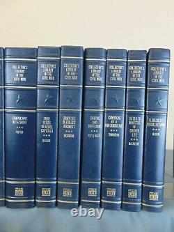 Time Life Books COLLECTORS LIBRARY OF THE CIVIL WAR Lot of 26 Leather-bound