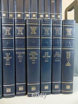 Time Life Books COLLECTORS LIBRARY OF THE CIVIL WAR Lot of 26 Leather-bound