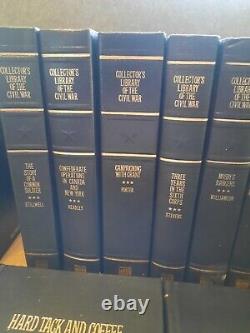 Time Life Collector's Library Of The Civil War 24 volumes, EXC, leather bound