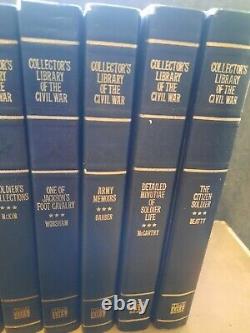 Time Life Collector's Library Of The Civil War 24 volumes, EXC, leather bound