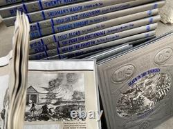 Time-Life THE CIVIL WAR Series Set Of 22 Vol HB Faux Leather Master Index