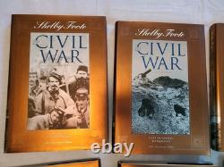 Time Life The Civil War 40th Anniversary Ed. Shelby Foot Complete 14 Book Set