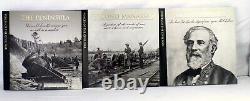 Time-Life Voices of the Civil War Complete Set 18 Volumes HC Leather Bound