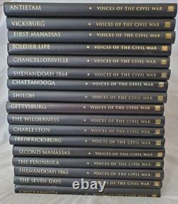 Time Life Voices of the Civil War set of 17 Books North South Union Confederacy