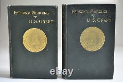 U. S. Grant Personal Memoirs 2 Books of Volume 1 & 11