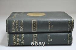 U. S. Grant Personal Memoirs 2 Books of Volume 1 & 11