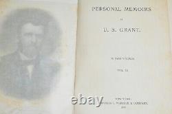 U. S. Grant Personal Memoirs 2 Books of Volume 1 & 11