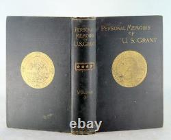 Ulysses S Grant First Edition 1885 Personal Memoirs Of U S Grant Hardcover