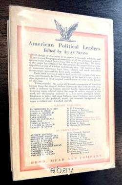 Ulysses S. Grant Politicion W. Hasseltine 1st Ed. 1935 Dj Dodd Mead