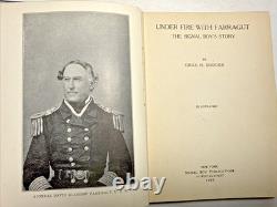 Under Fire Farragut Signal Boy Story Charles Bodder 1919 Civil War Antique Book
