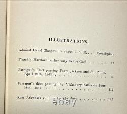 Under Fire Farragut Signal Boy Story Charles Bodder 1919 Civil War Antique Book