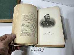 VERMONT IN THE CIVIL WAR 1861-5 1st Edition 1886 2-Volume Set Battlefield Maps