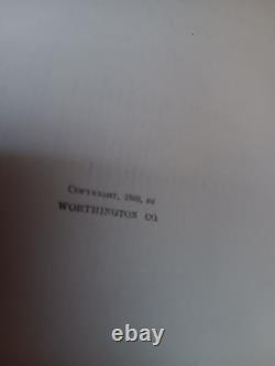 VERY RARE Story of the Civil War by Velasquez, 1890 Vintage HC