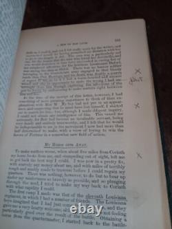 VERY RARE Story of the Civil War by Velasquez, 1890 Vintage HC