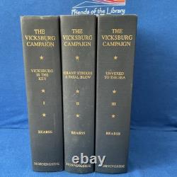 VINTAGE LOT Vol I, II, III The Vicksburg Campaign Bearss Hardcover