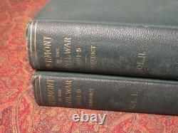 Vermont In The CIVIL War 1886 First Edition Complete Set