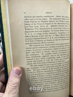 Vermont in The Civil War Vermont Soldiers & Sailors by G. G. Benedict 2 Vol 1886