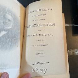 Vermont in the Civil War 1861-65 Benedict Volumes 1 & 2 Rare Solider Accounts