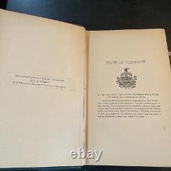 Vermont in the Civil War 1861-65 Benedict Volumes 1 & 2 Rare Solider Accounts