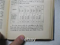 Vintage Book General Hancock Printed In 1880 1st CIVIL War 1861-1865 Gettysburg