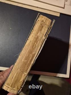 Vintage Civil War American History Book Illustrated 1888 Marching